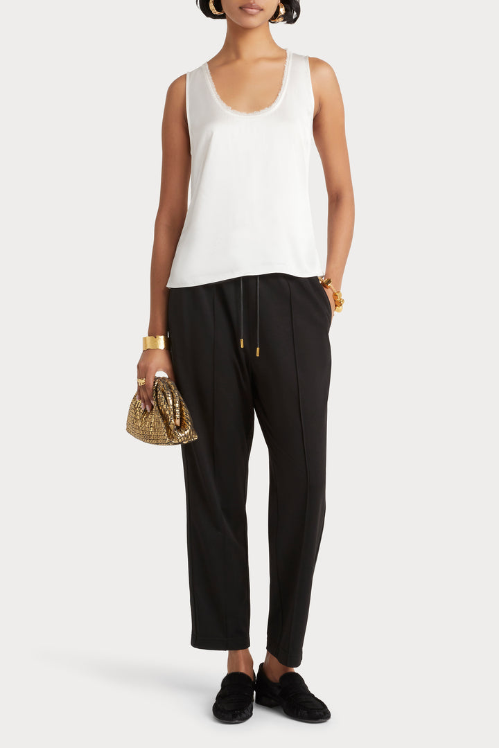 Husk Pure Silk Cami - Oyster