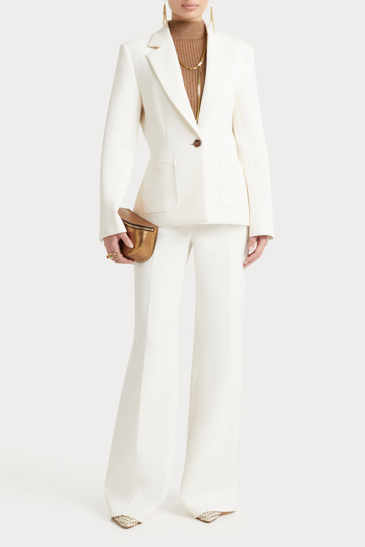 Husk Lily Blazer - Chalk