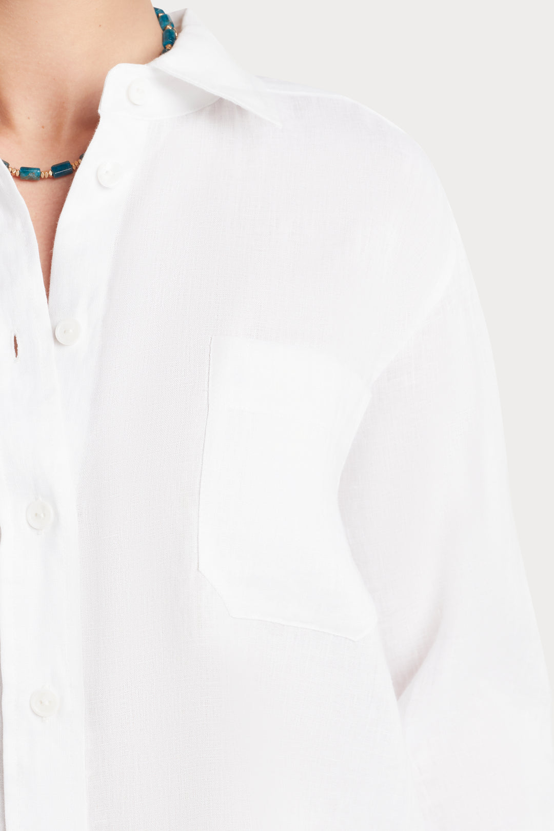 Husk Linen shirt - White