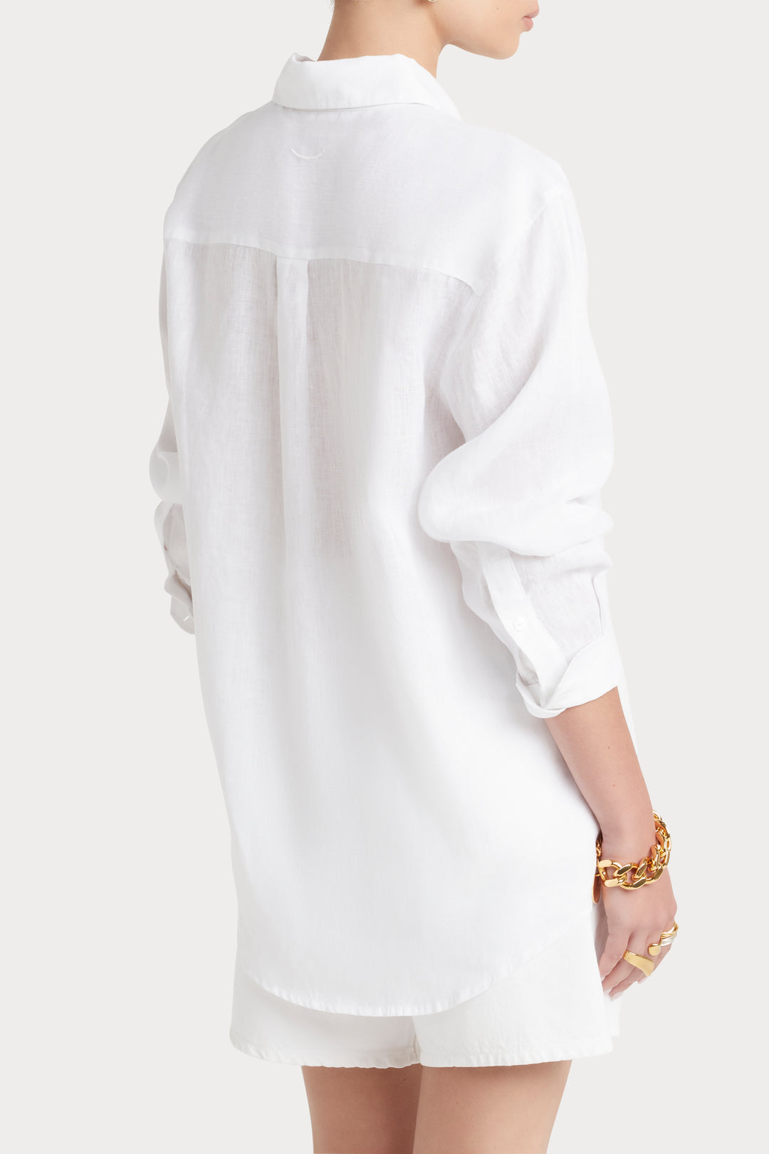 Husk Linen shirt - White