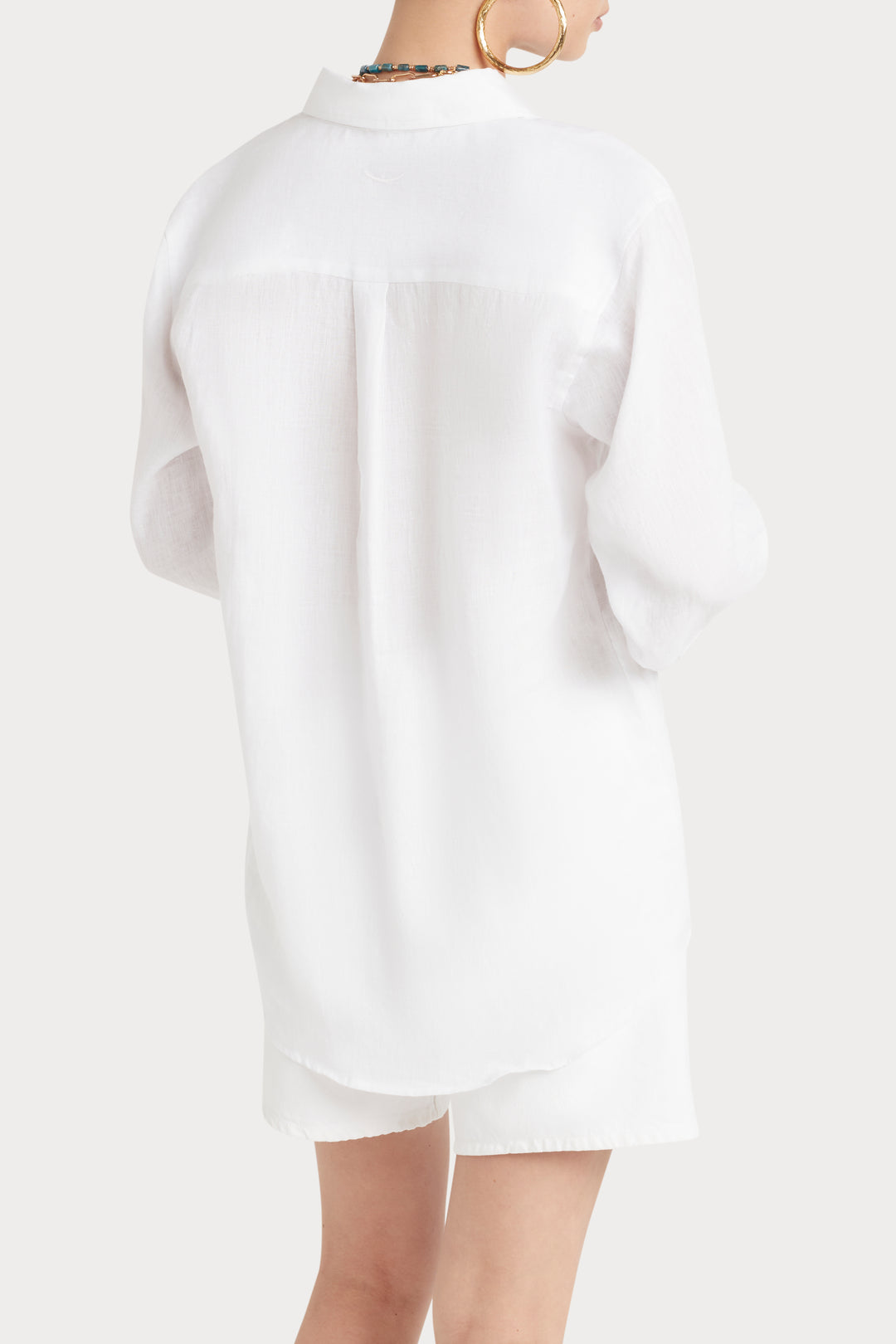 Husk Linen shirt - White