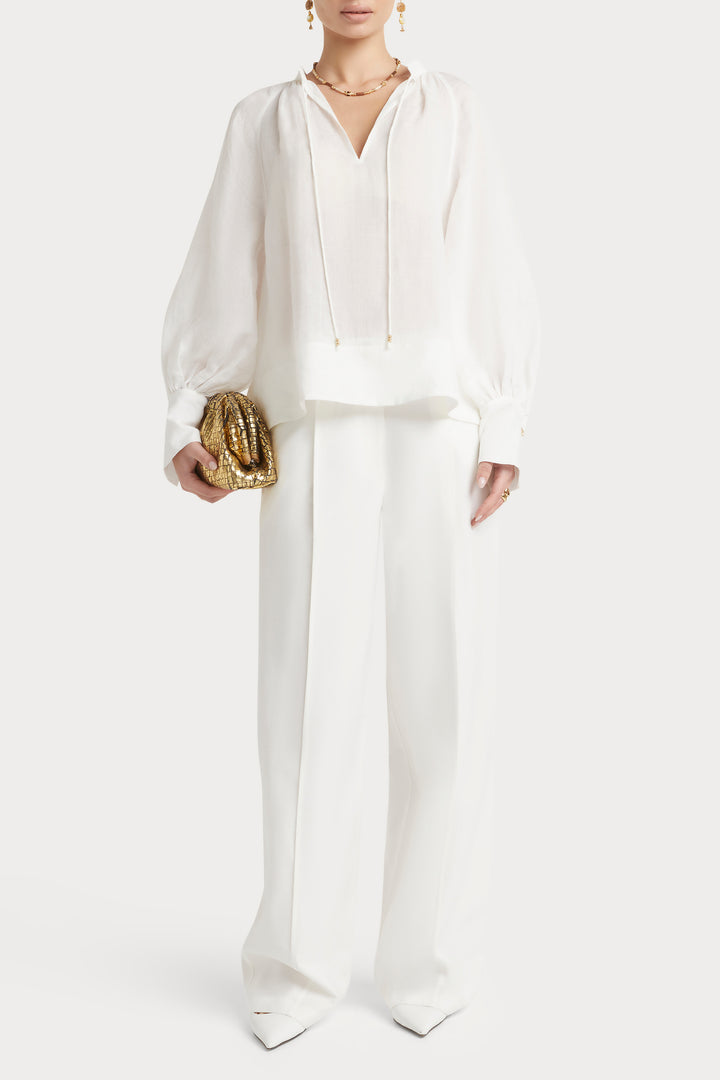 Husk Alba Top - White
