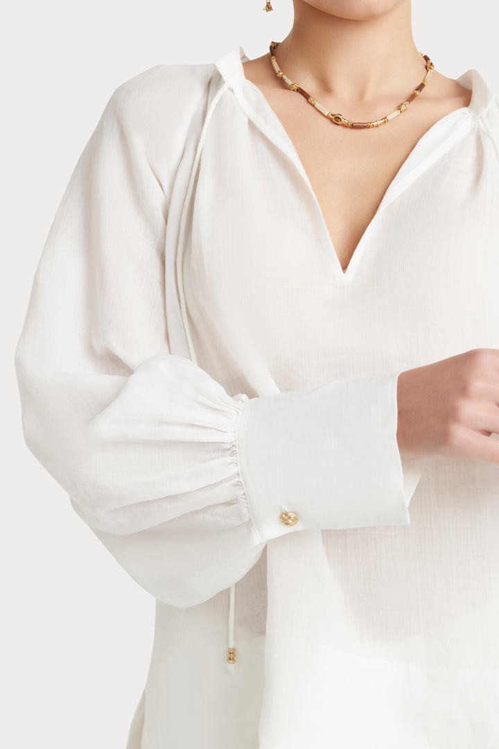 Husk Alba Top - White
