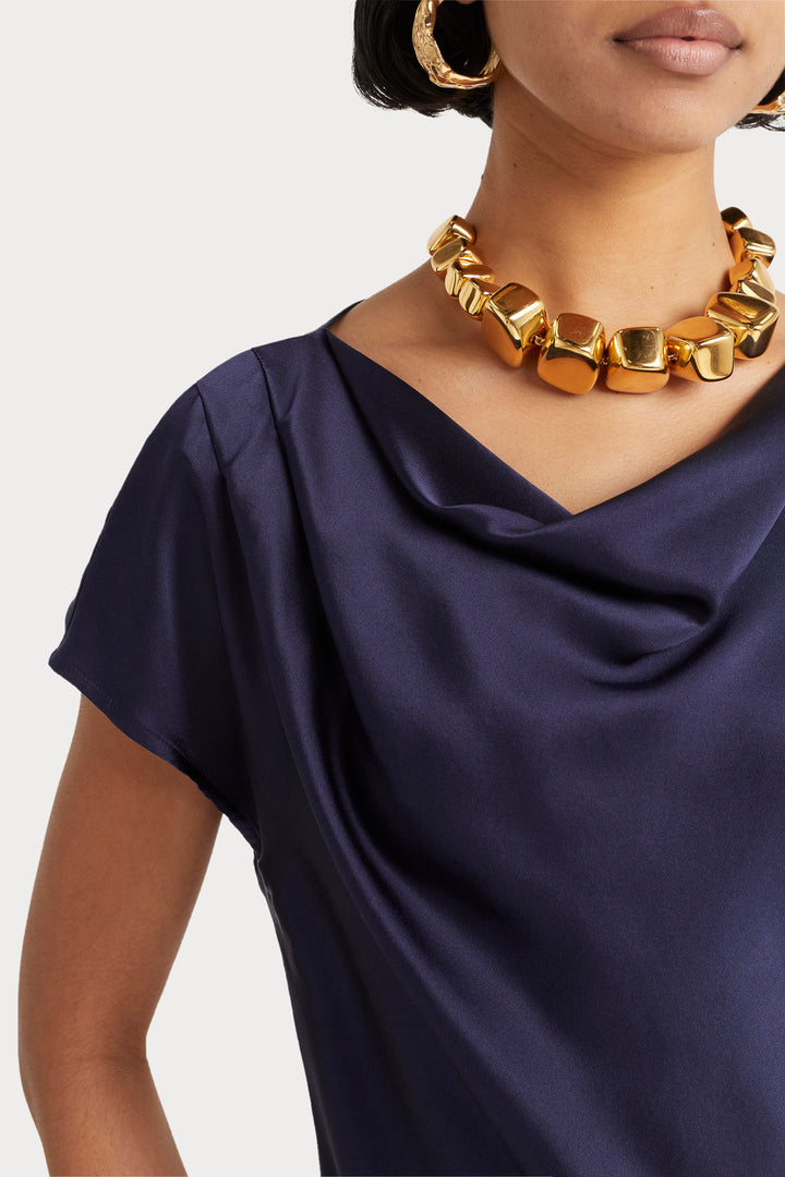 Husk Emilie Top - Navy