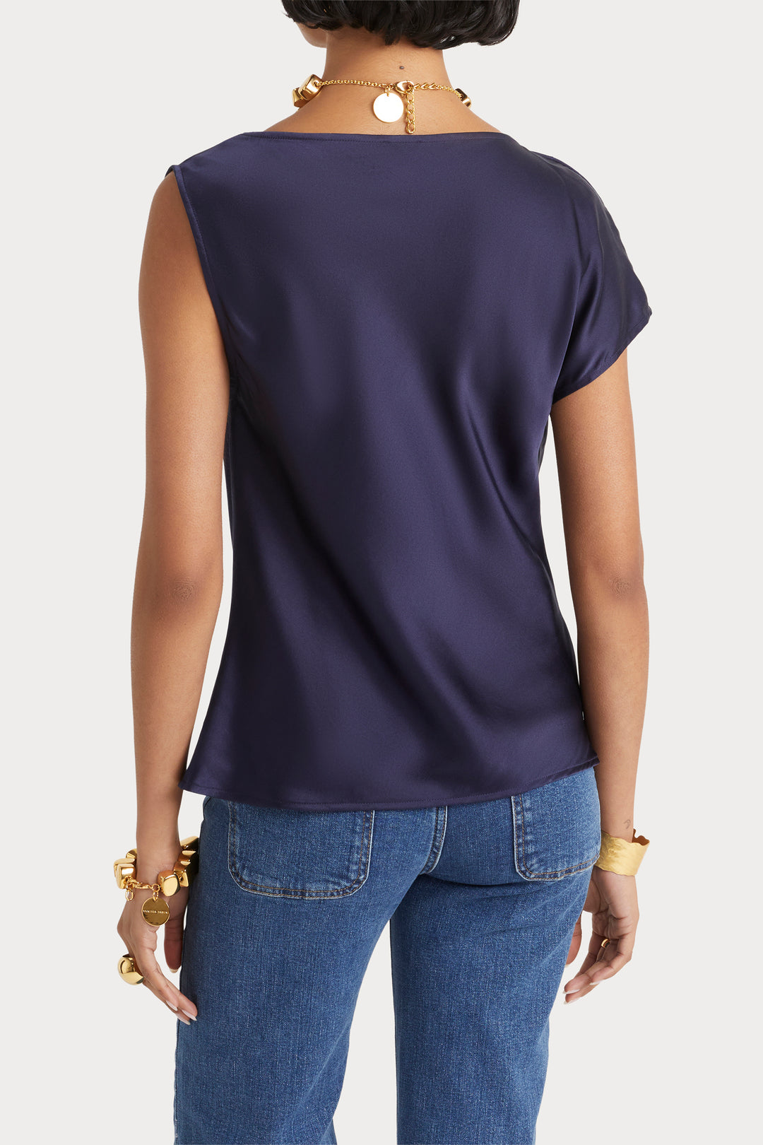 Husk Emilie Top - Navy