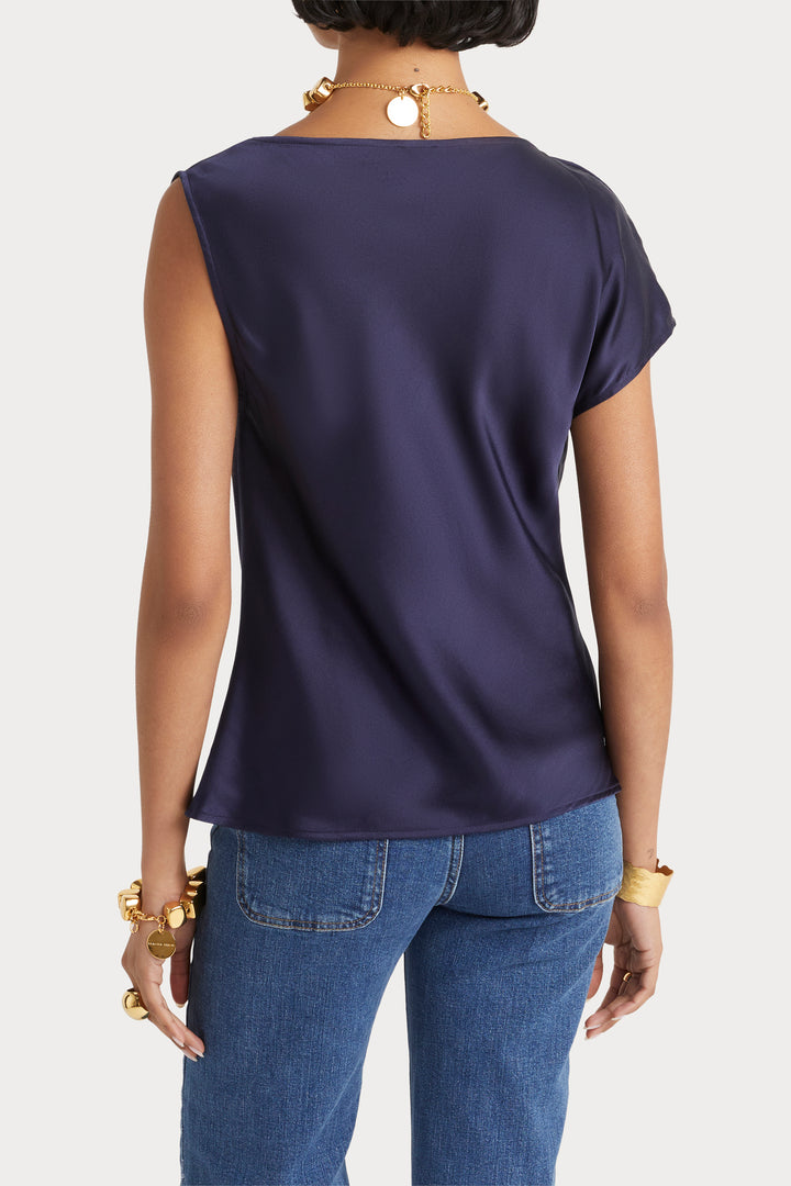 Husk Emilie Top - Navy