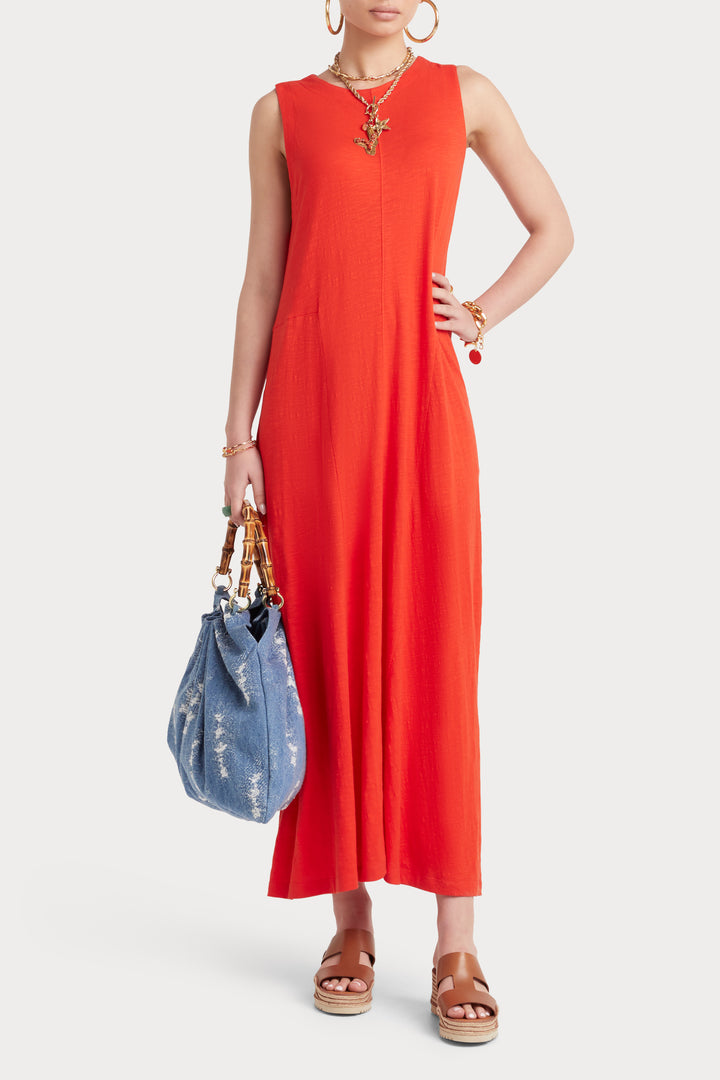 Husk Elika Dress - Vermillion