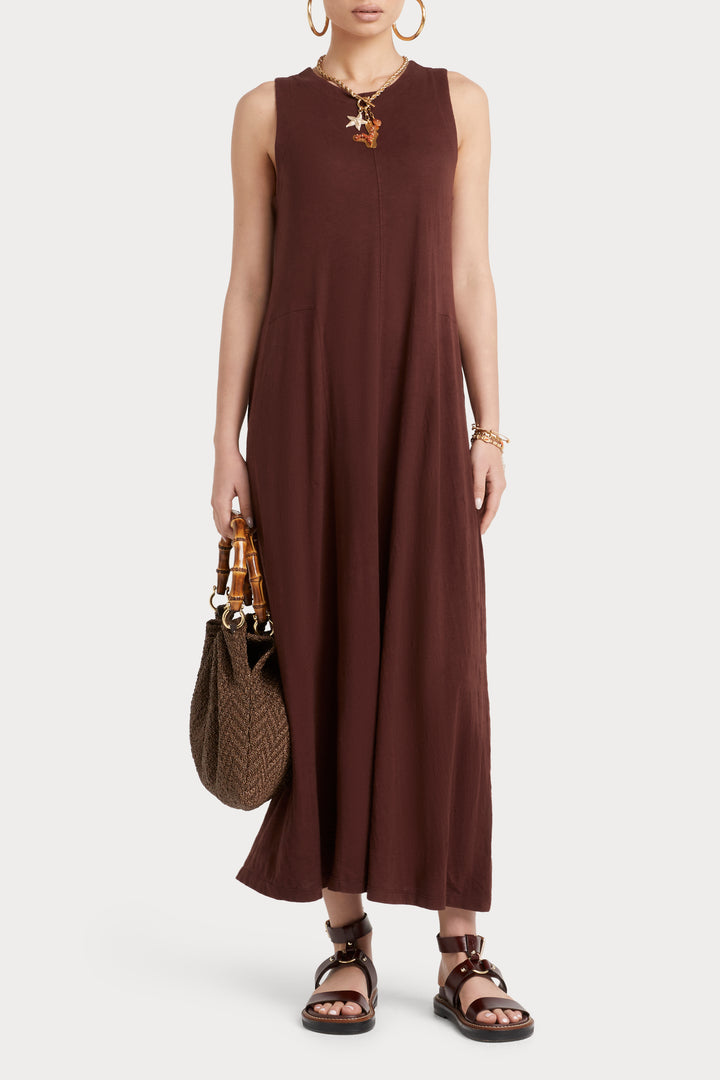 Husk Elika Dress - Chestnut