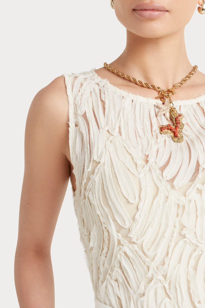 Husk Tadra Top - Chalk