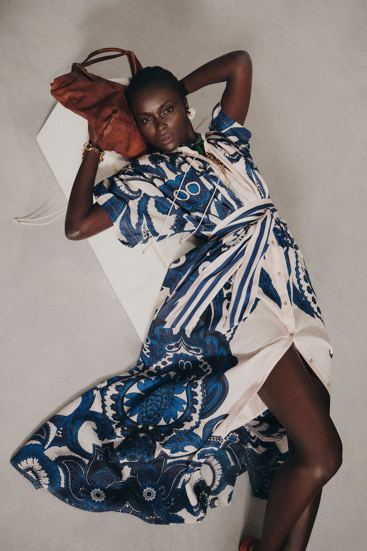 Husk Solani Kaftan - Print