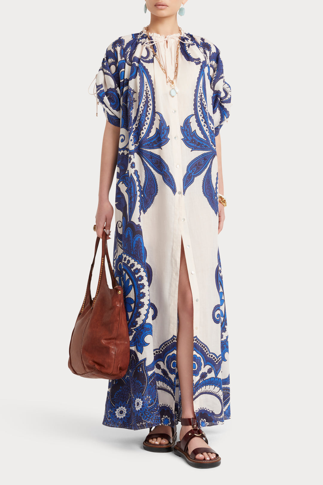 Husk Solani Kaftan - Print