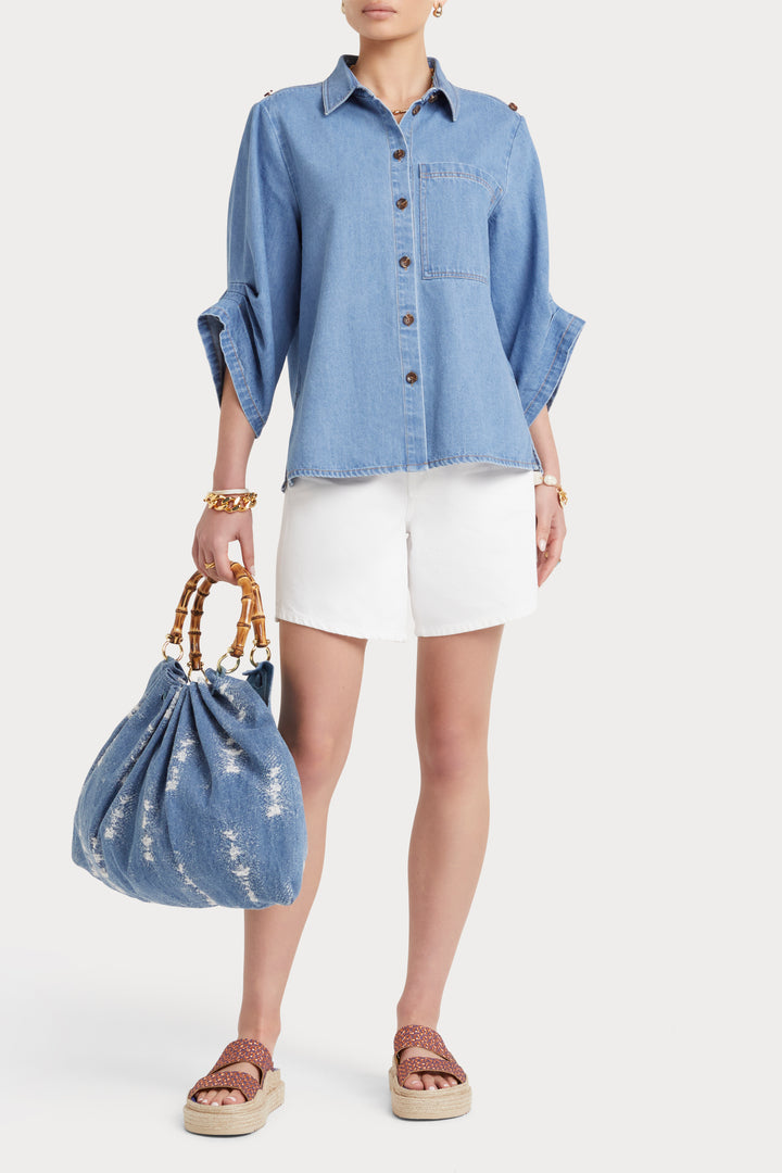 Husk Ziva Shirt - Blue