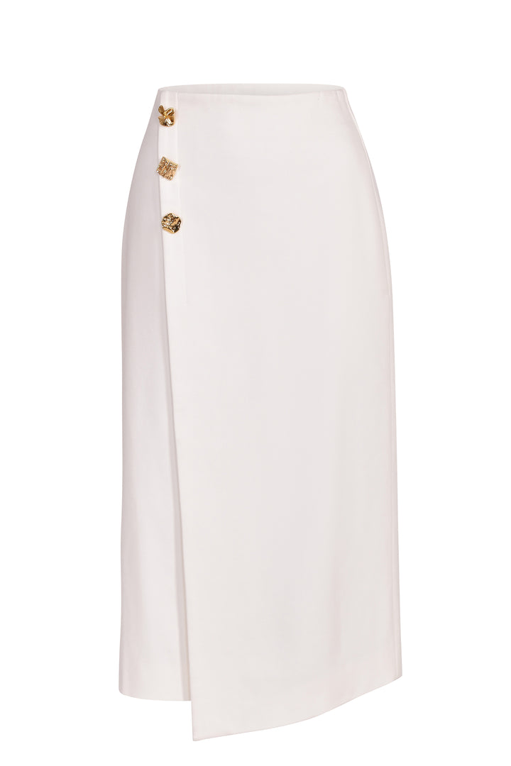 Husk Jamila skirt - White