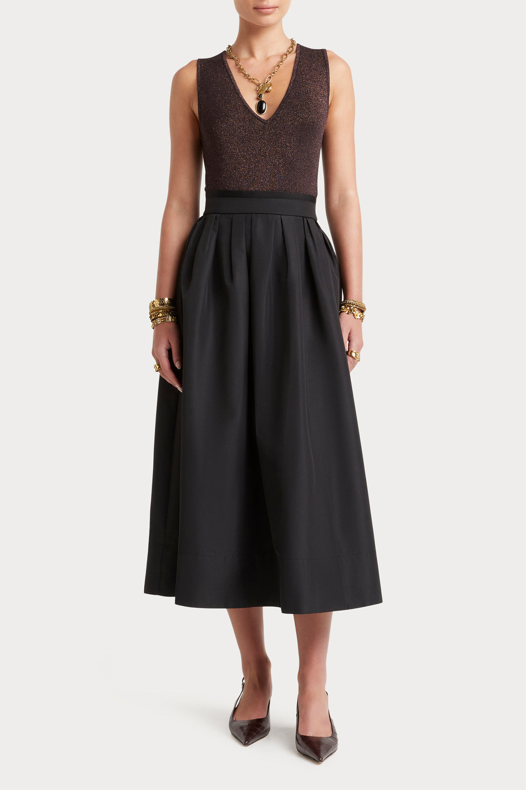 Husk Lurex Knit Tank