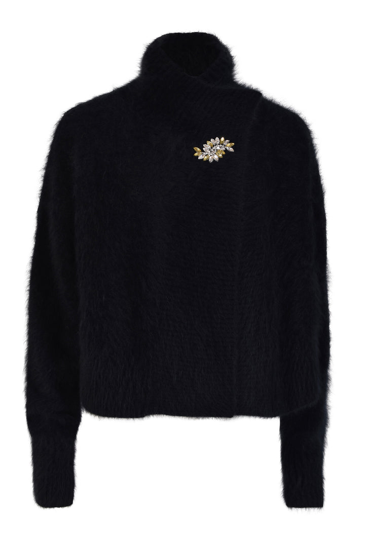 Antalya Crop Cocoon Cardigan