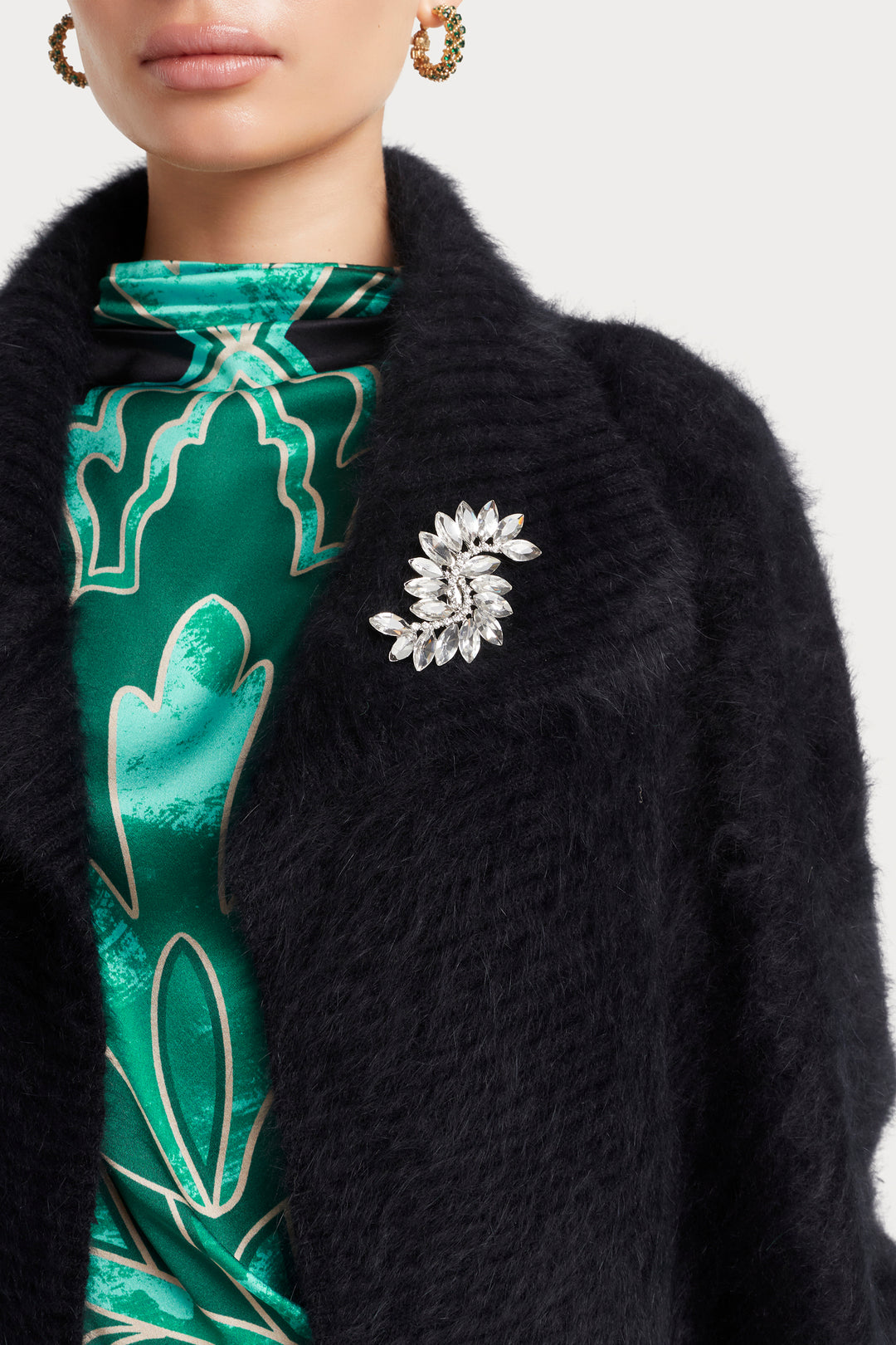 Antalya Crop Cocoon Cardigan