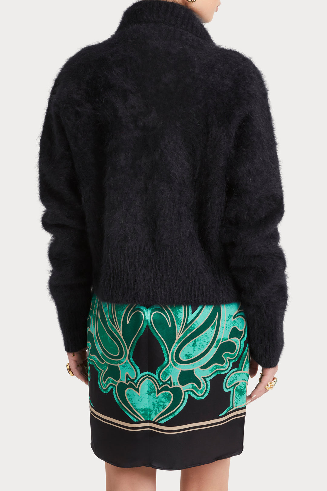 Antalya Crop Cocoon Cardigan