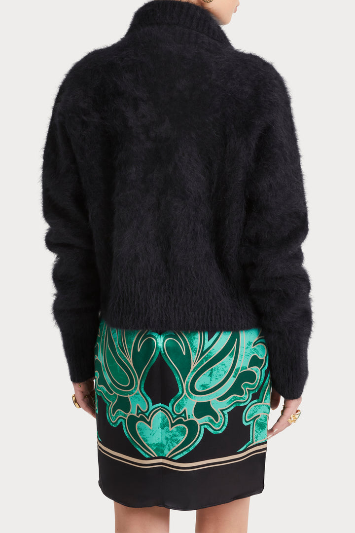 Antalya Crop Cocoon Cardigan