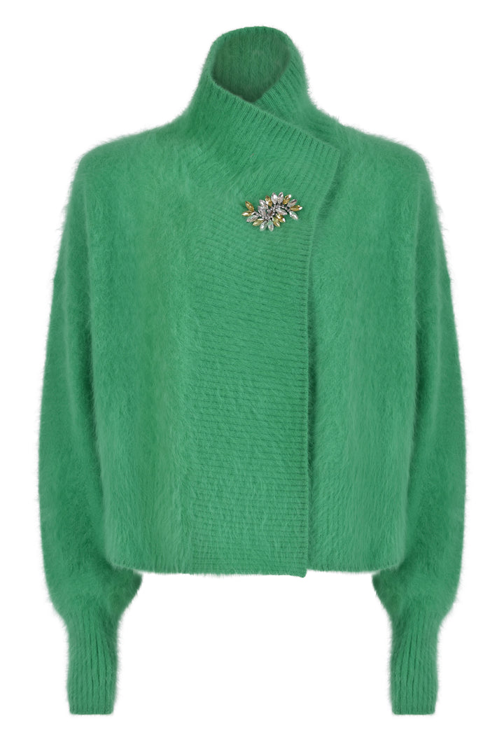 Antalya Crop Cocoon Cardigan