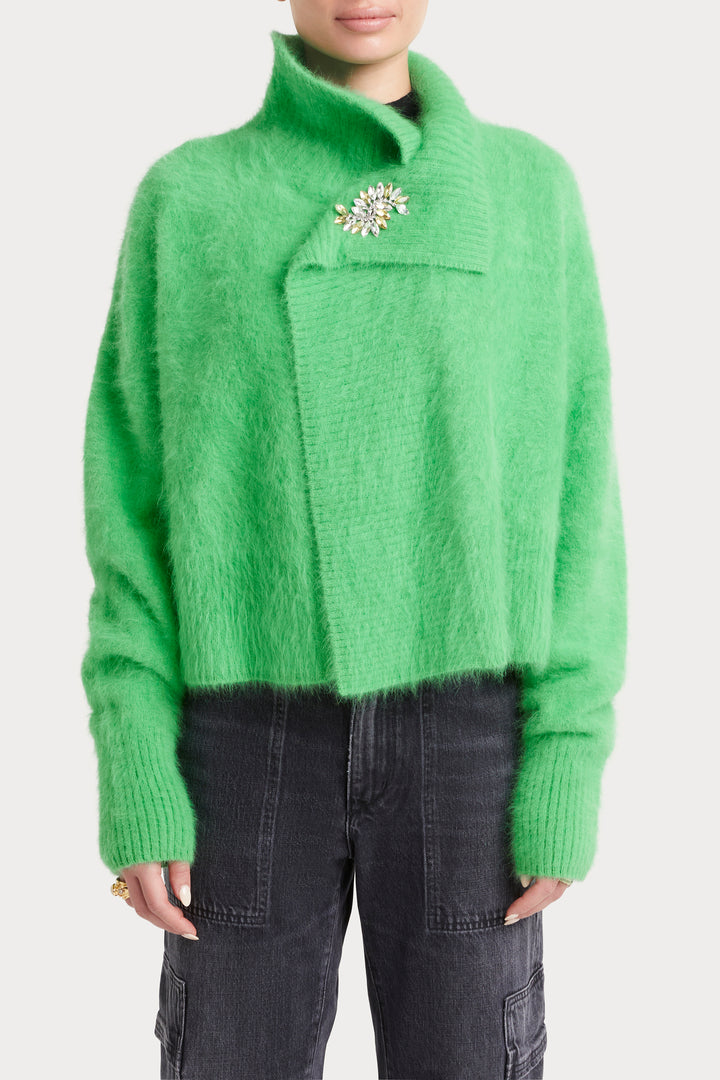 Antalya Crop Cocoon Cardigan