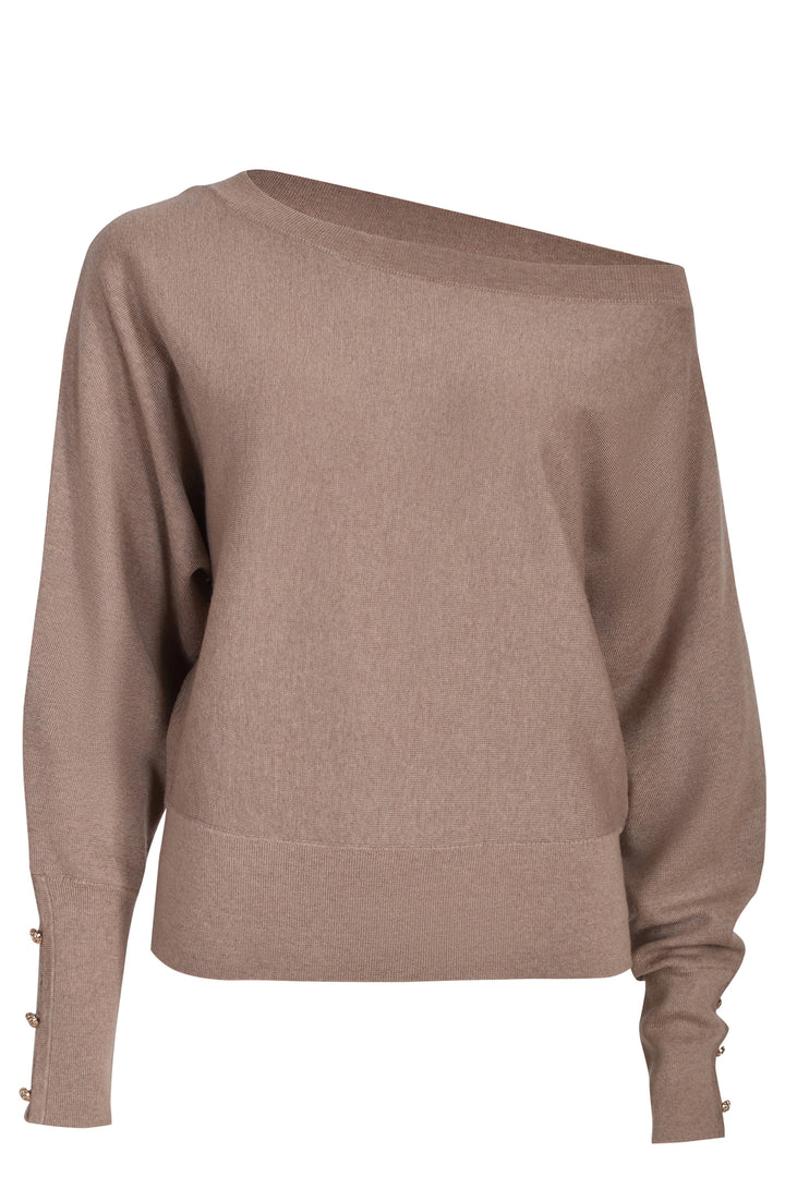 Husk Merino Off-Shoulder Knit