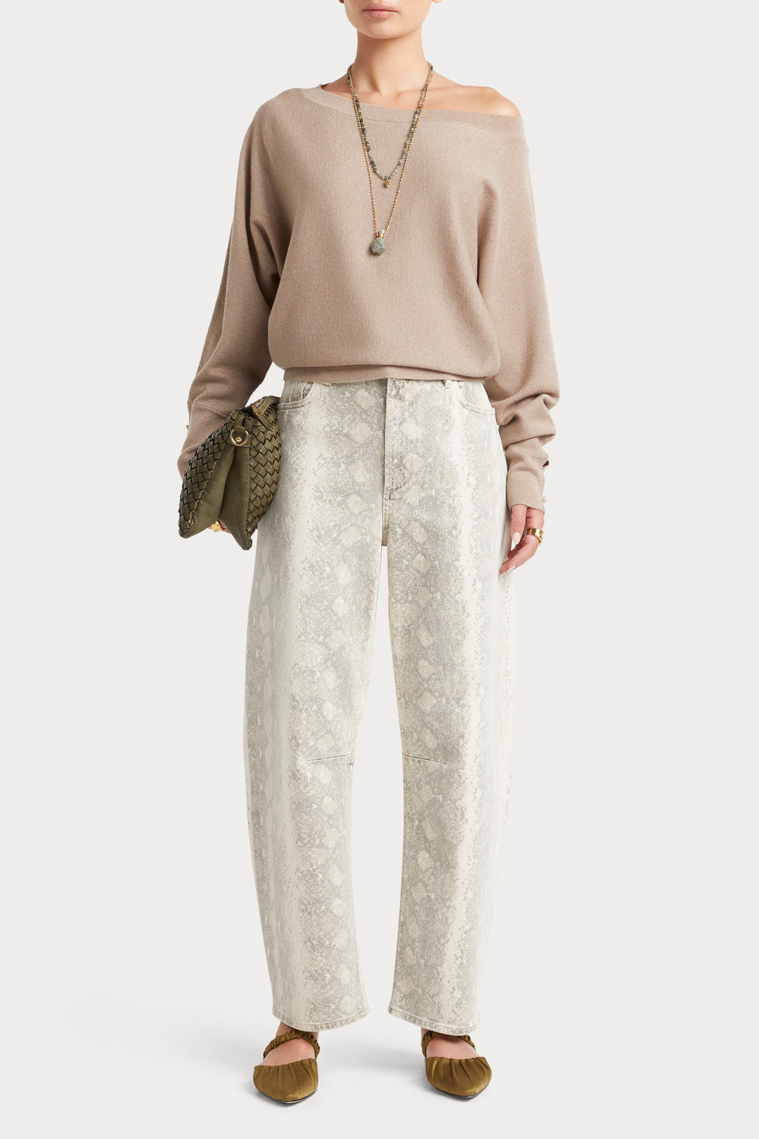 Husk Merino Off-Shoulder Knit