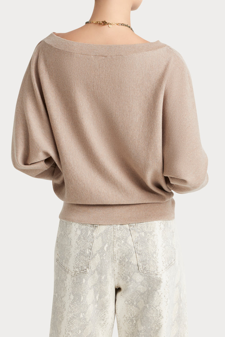 Husk Merino Off-Shoulder Knit