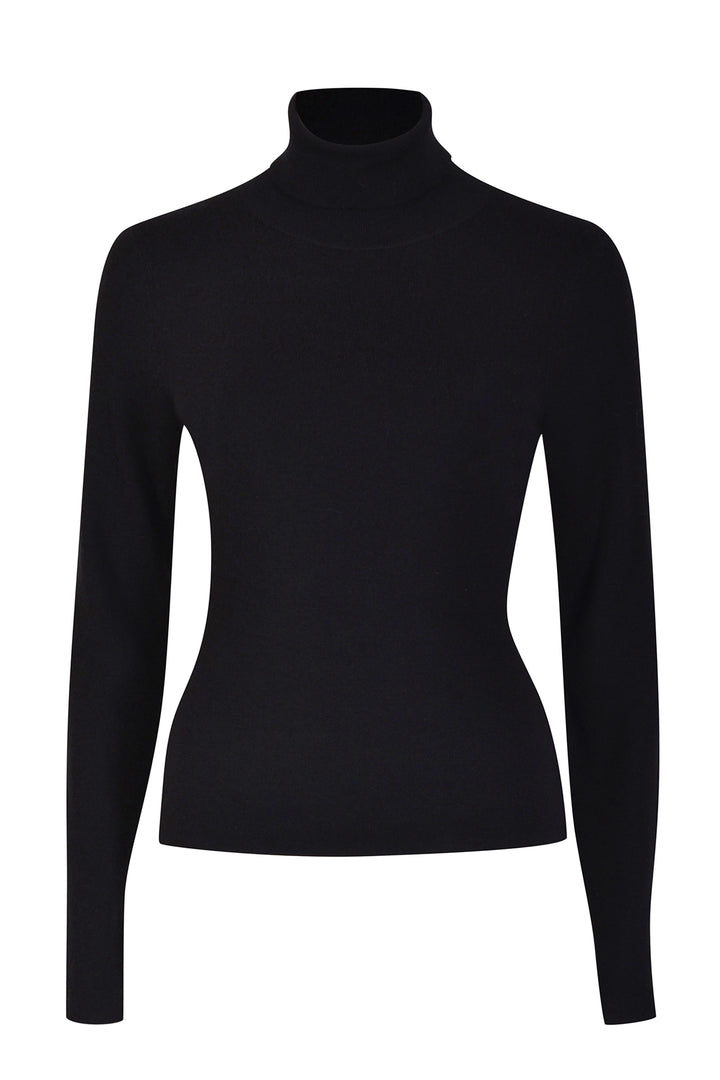 Husk Merino Roll Neck