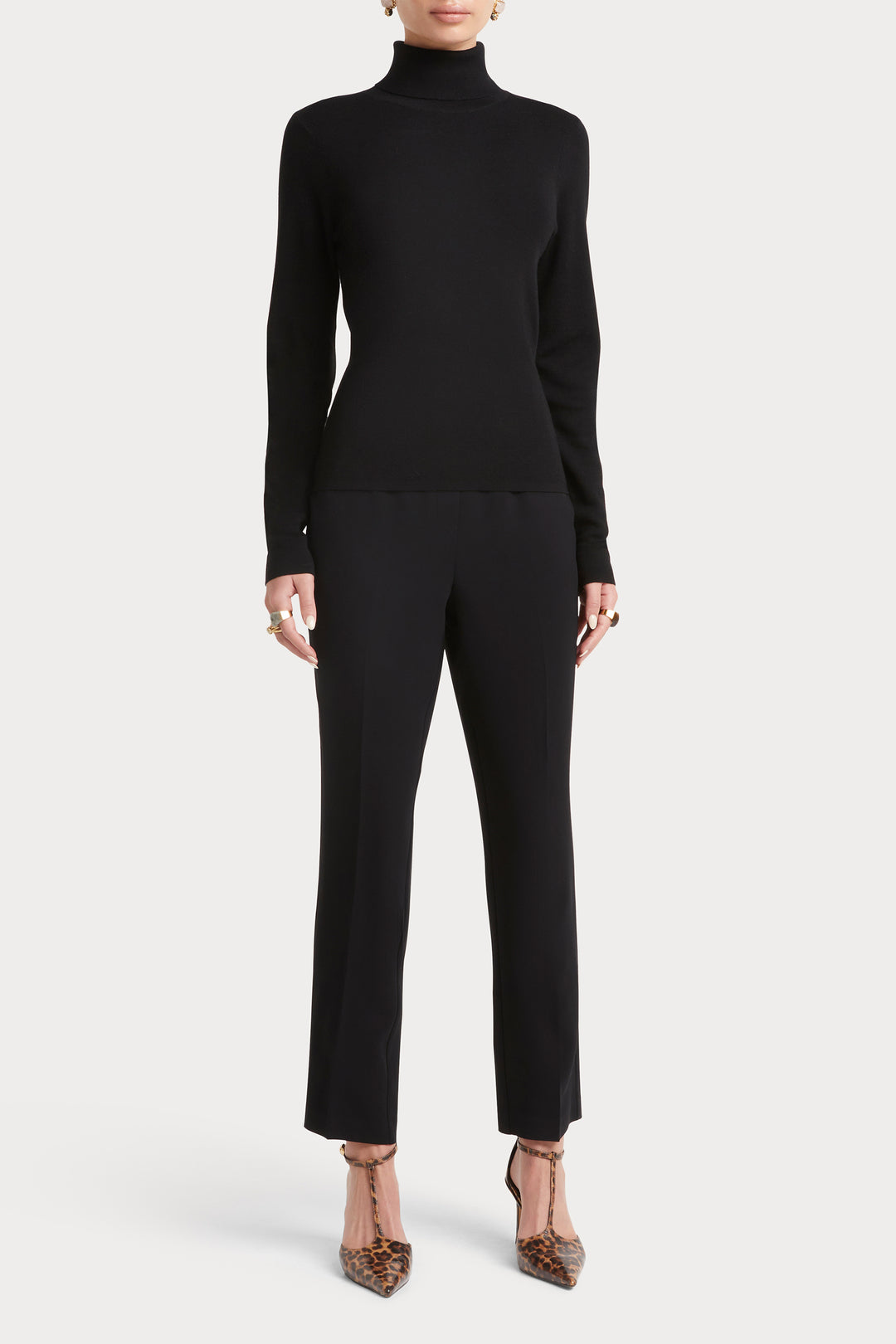 Husk Merino Roll Neck