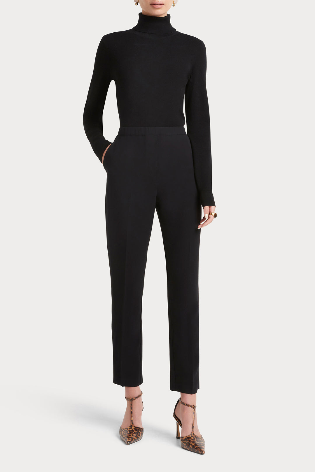 Husk Merino Roll Neck