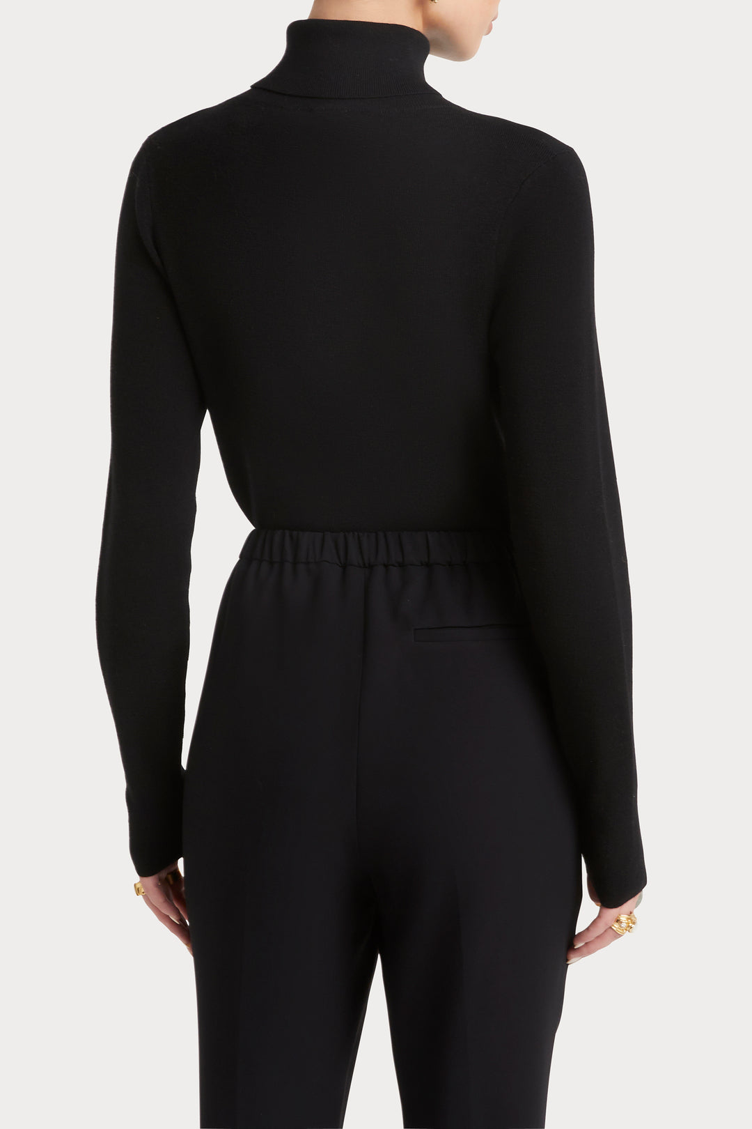 Husk Merino Roll Neck