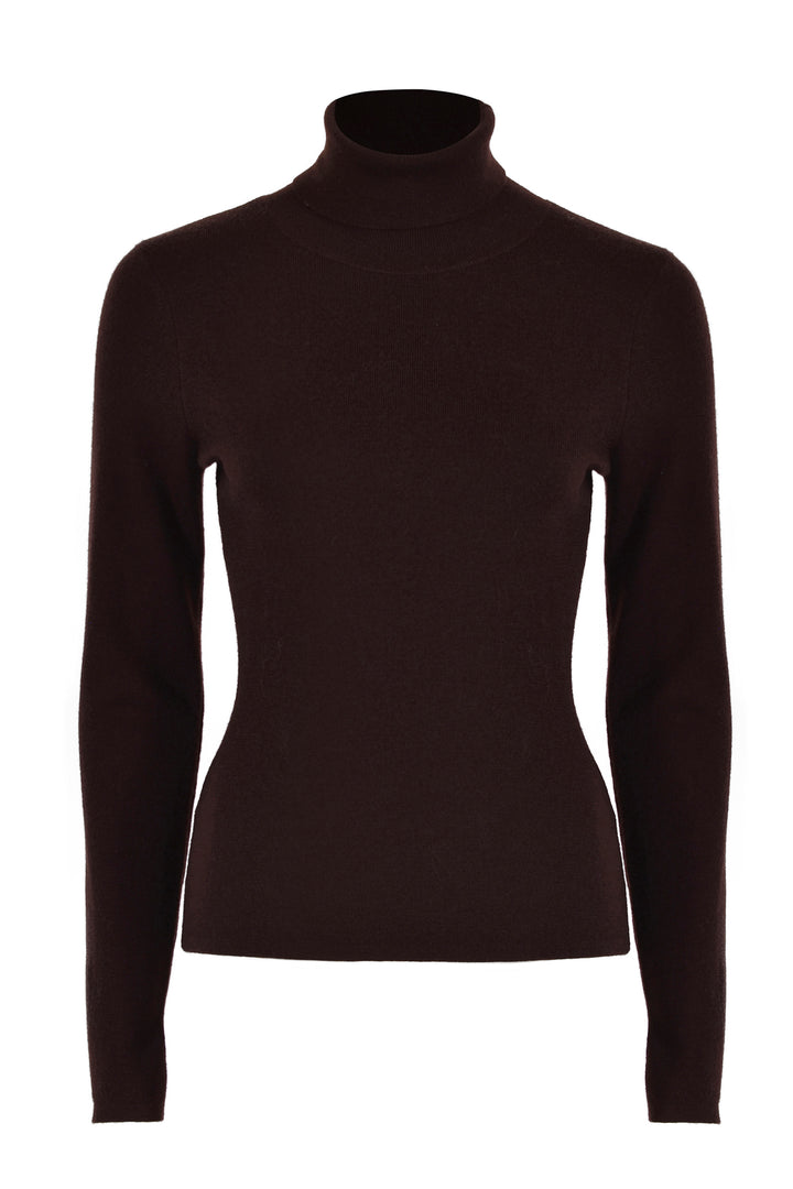 Husk Merino Roll Neck