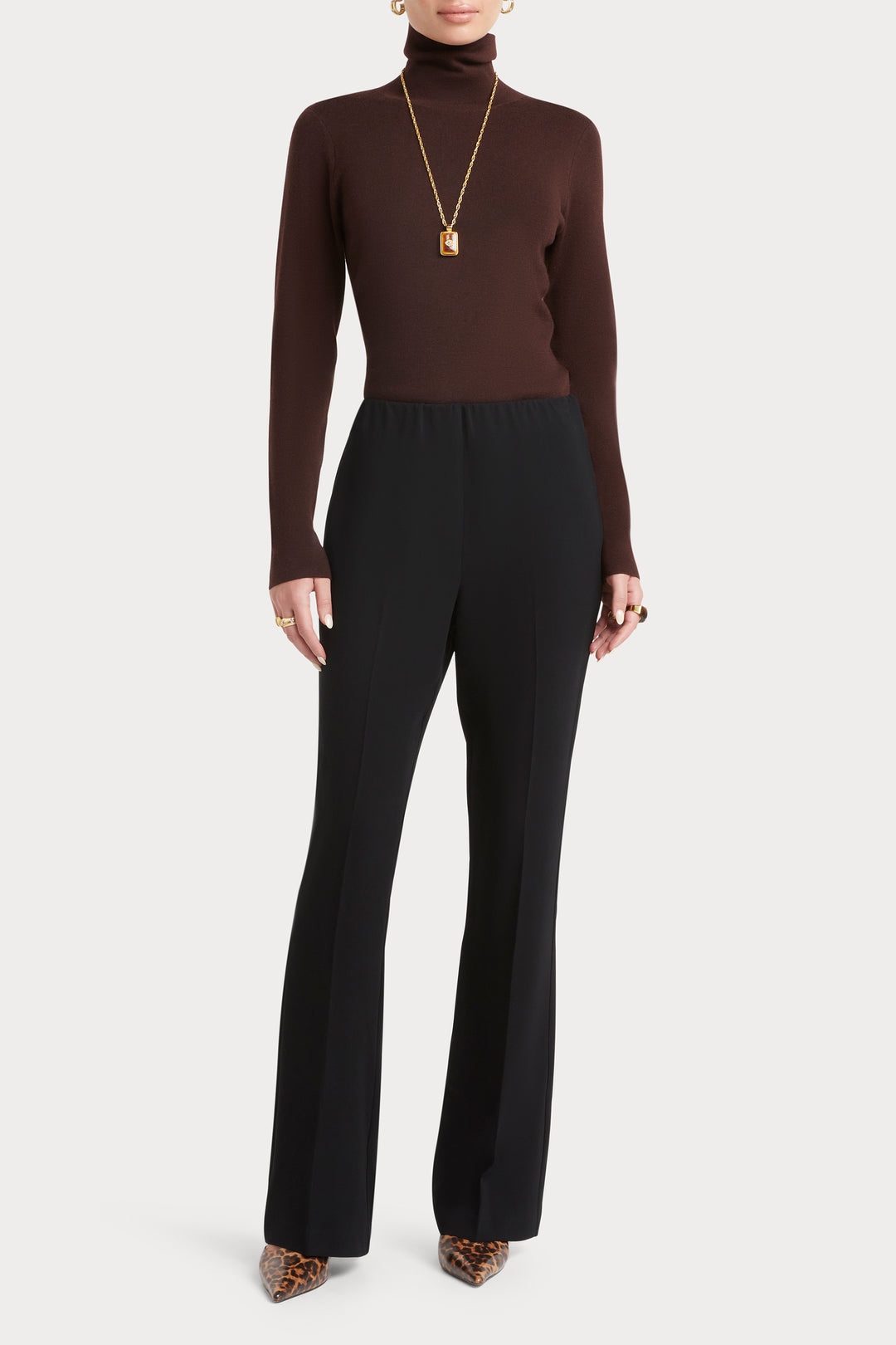 Husk Merino Roll Neck