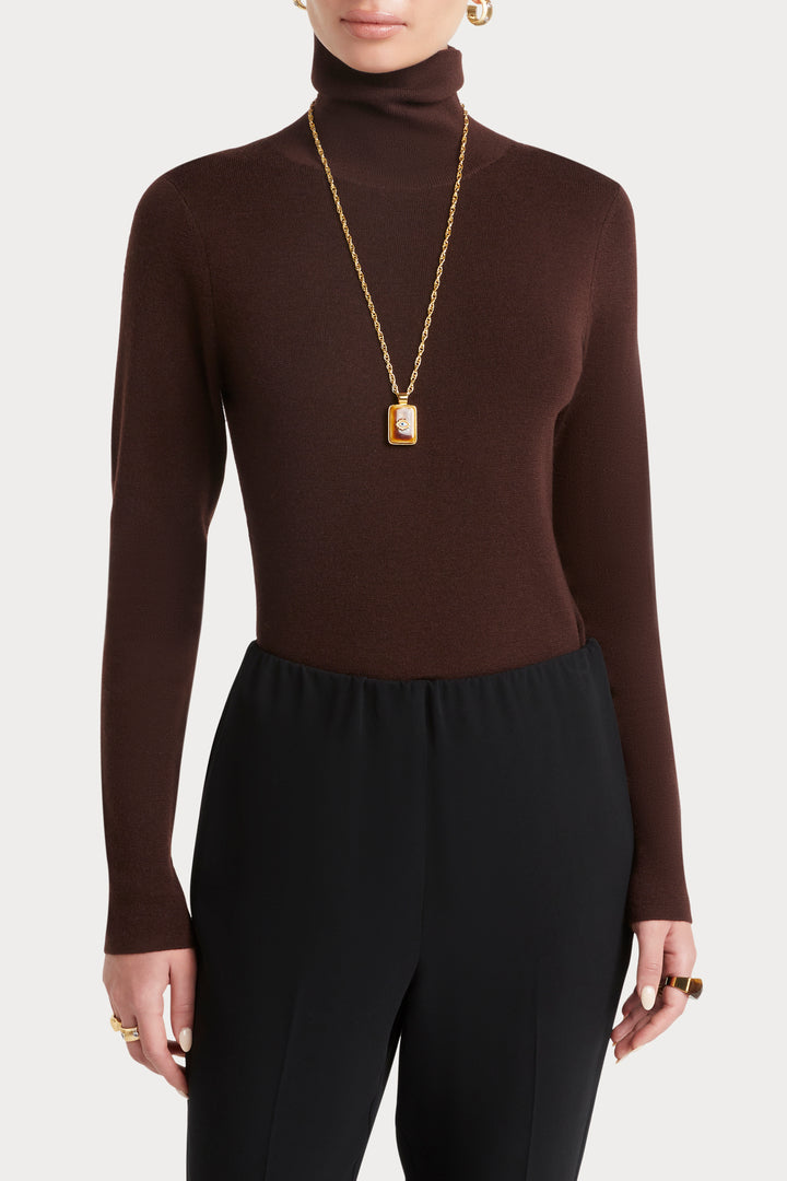 Husk Merino Roll Neck