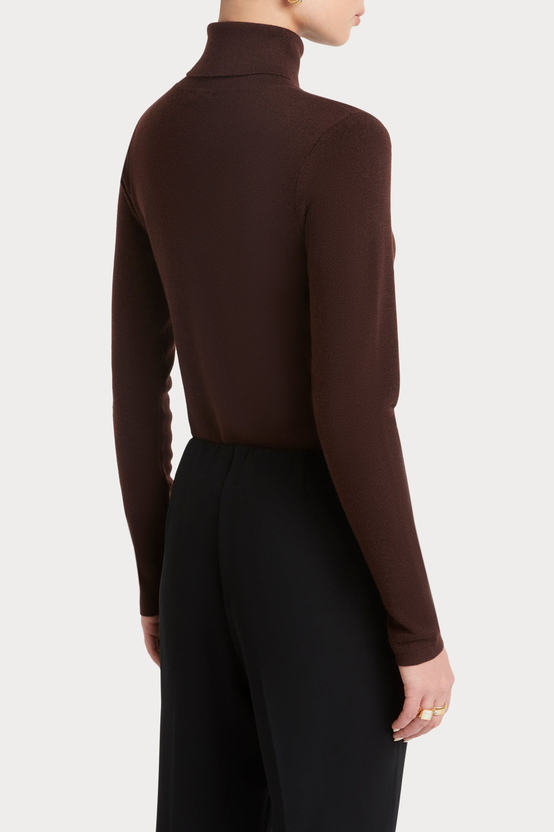 Husk Merino Roll Neck