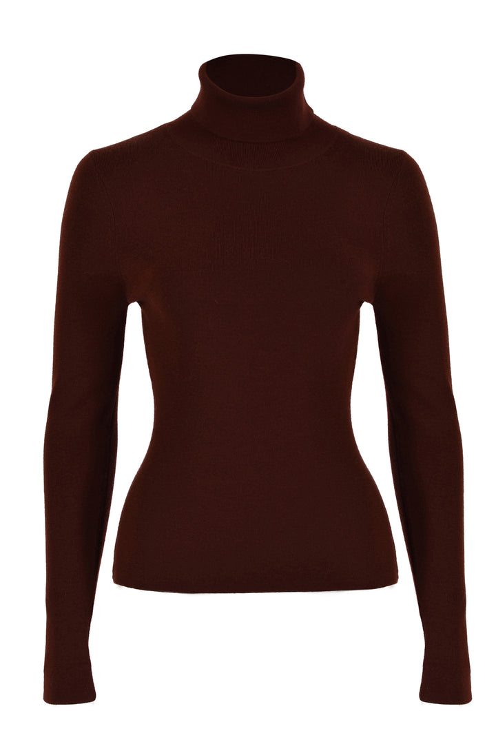 Husk Merino Roll Neck