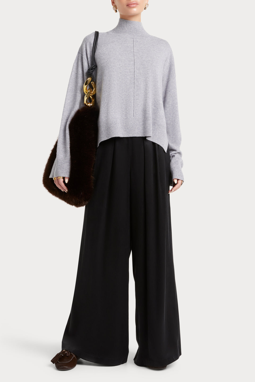 Husk Cashwool High Neck Knit