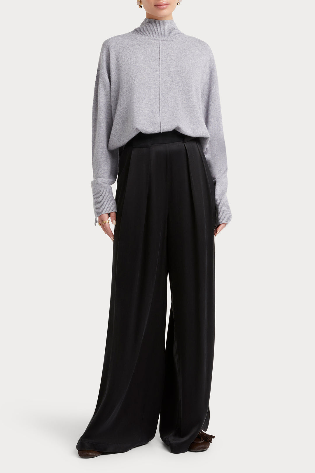 Husk Cashwool High Neck Knit