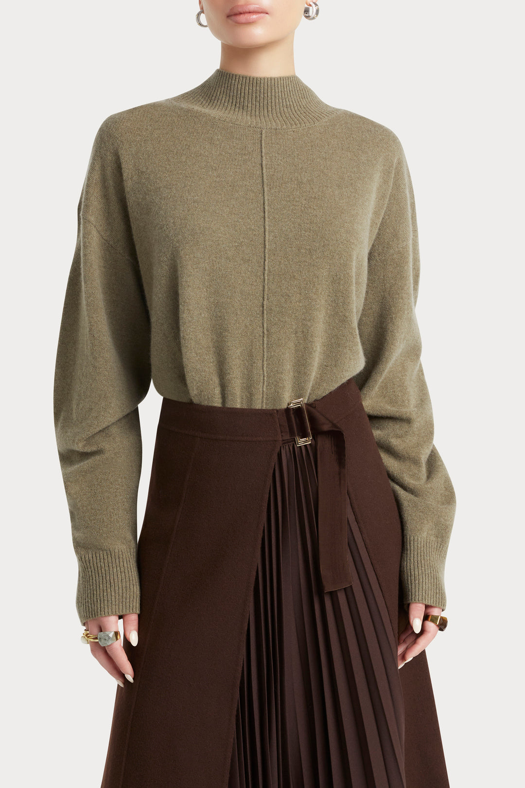 Husk Cashwool High Neck Knit