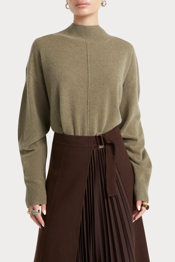 Husk Cashwool High Neck Knit