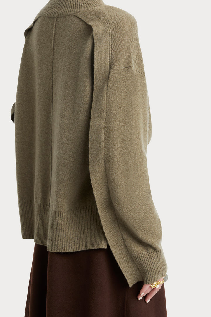 Husk Cashwool High Neck Knit