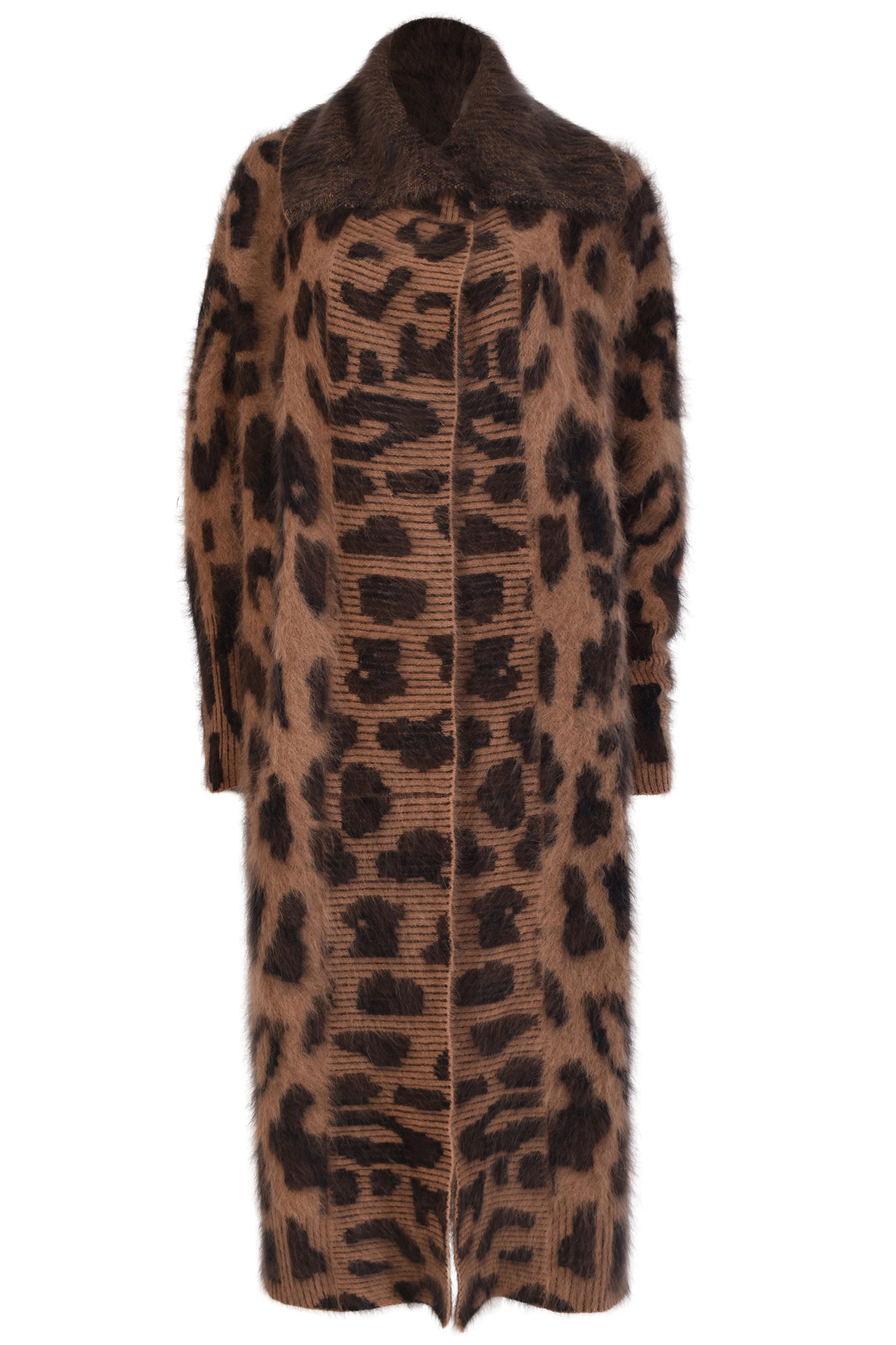 Antalya Leo Long Line Cardigan – Husk