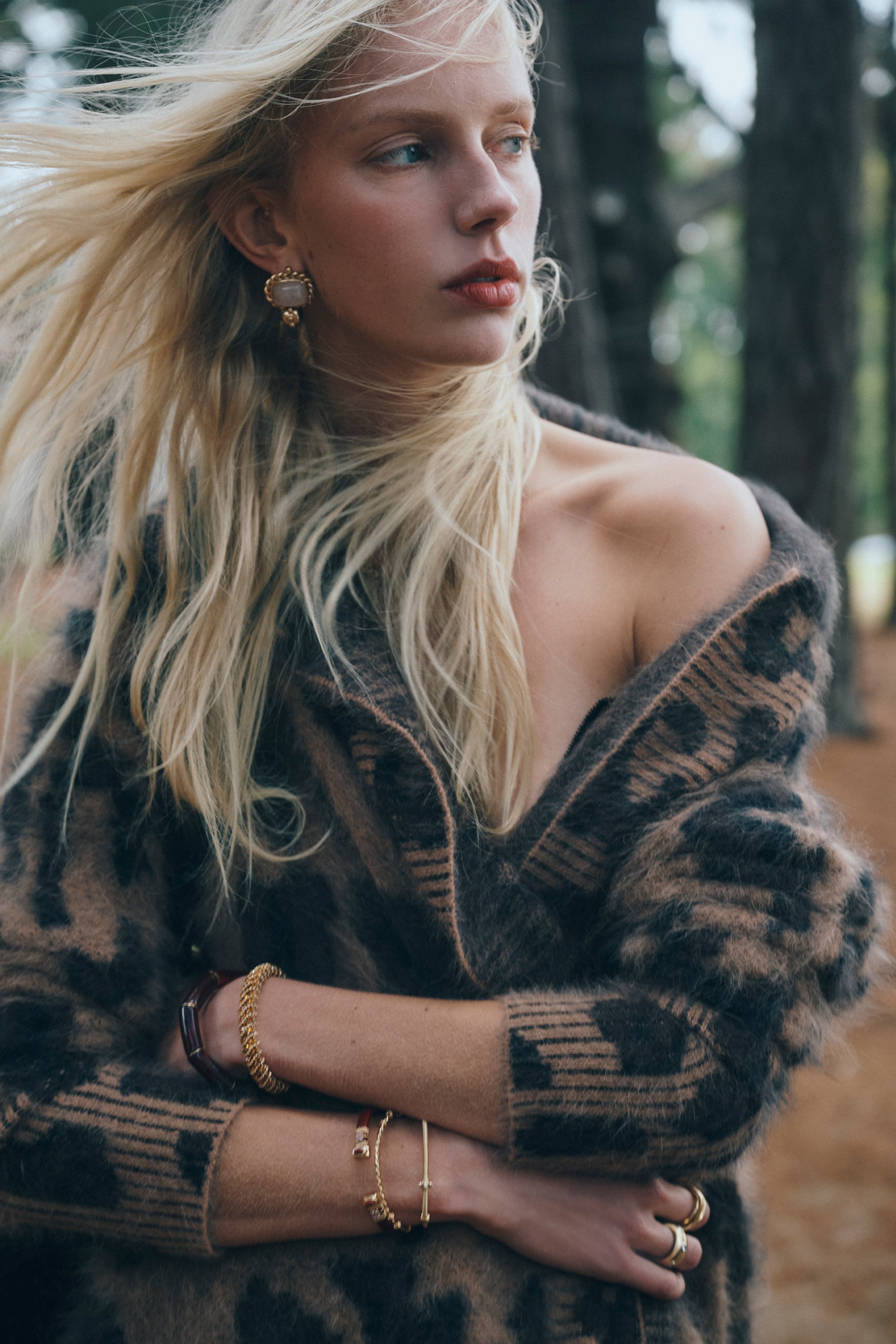 Antalya Leo Long Line Cardigan – Husk