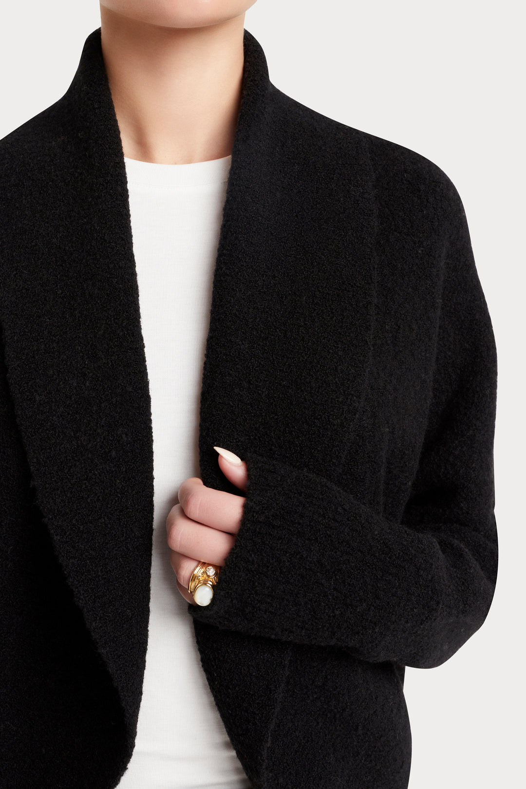 Husk Boucle Knit Cardi