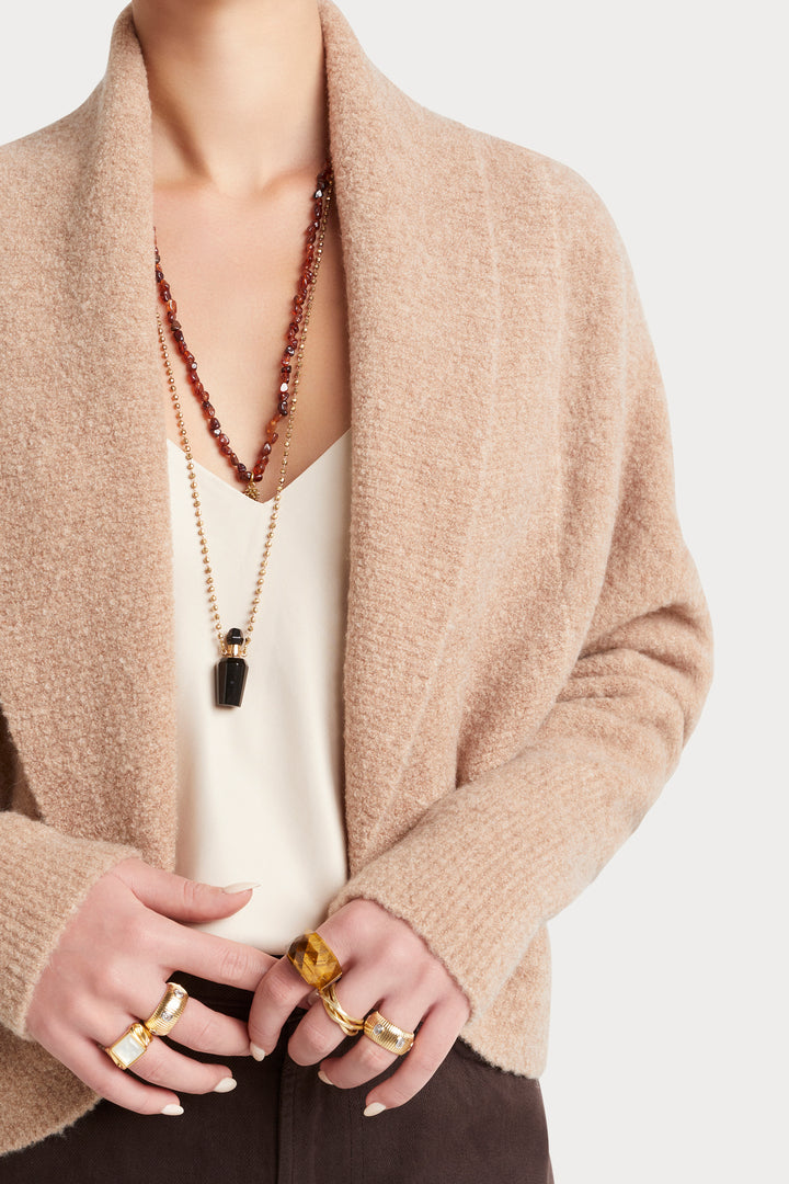 Husk Boucle Knit Cardi