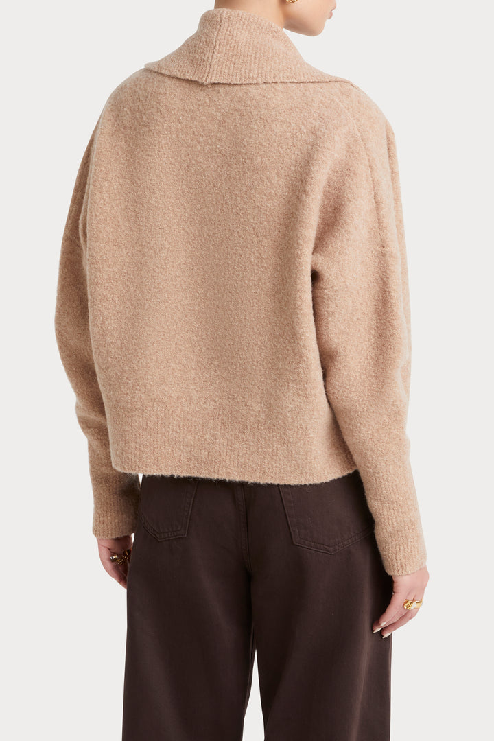 Husk Boucle Knit Cardi