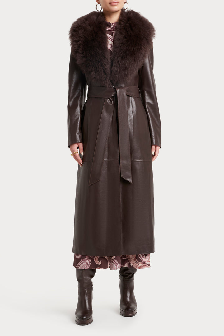 Husk Colette Leather Coat