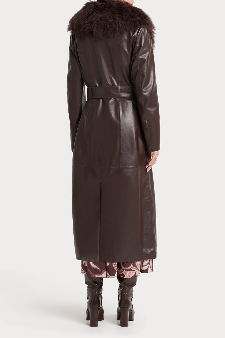 Husk Colette Leather Coat