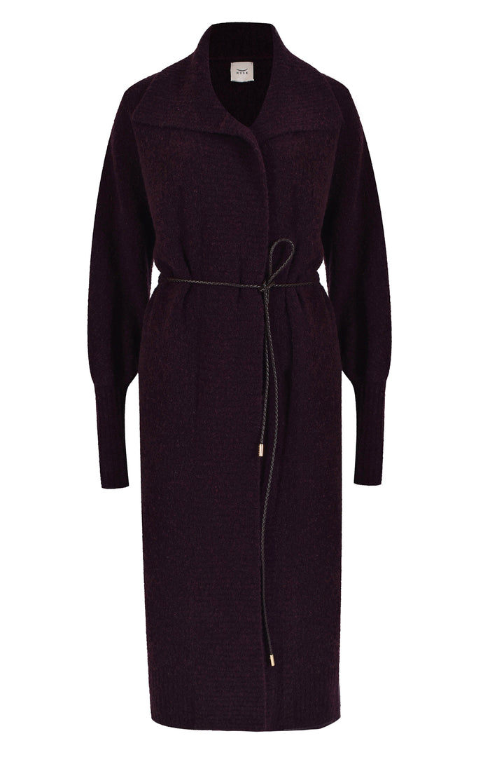 Husk Long Boucle Cardigan