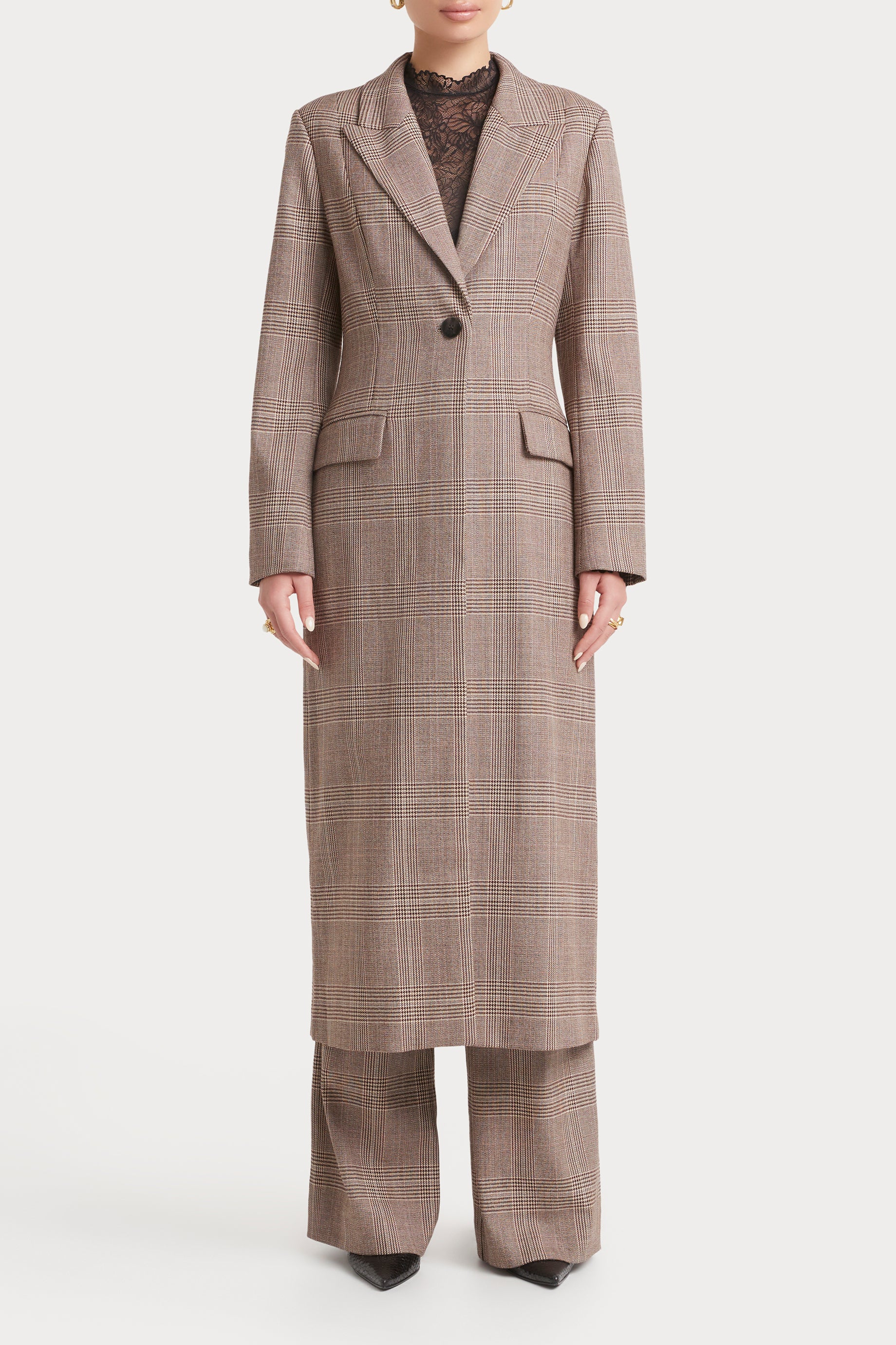 deres Margaux / light tailored coat 美品 Husk Margaux Coat